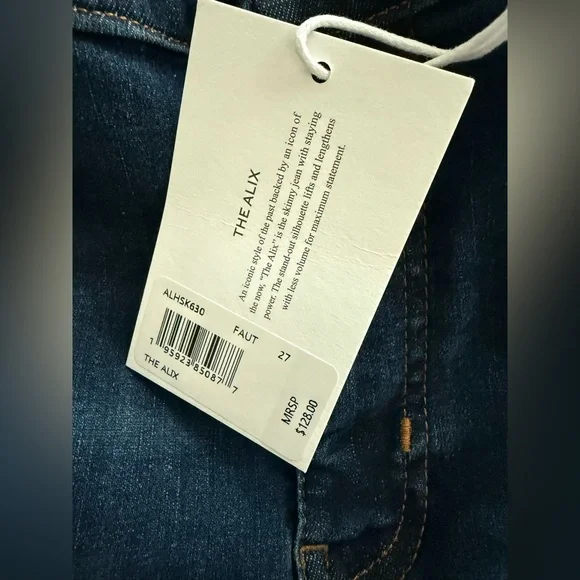 Frame The Alix Skinny Jeans - Picture 6 of 6